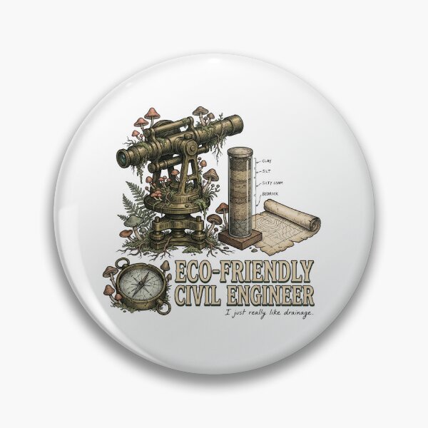 Item preview, Eco Friendly Civil Engineer Funny Sustainable Soil Chaos Gift designed and sold by Osmose-Studio ⭐⭐⭐⭐⭐.
