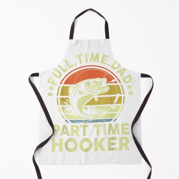 Item preview, Fishing Gift Dad Part Time Hooker Father Day Funny Bass Fish T-Shirt designed and sold by SavsMerch.