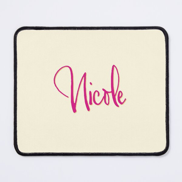 Item preview, NICOLE personalized type design designed and sold by CharlottePlaceArt.
