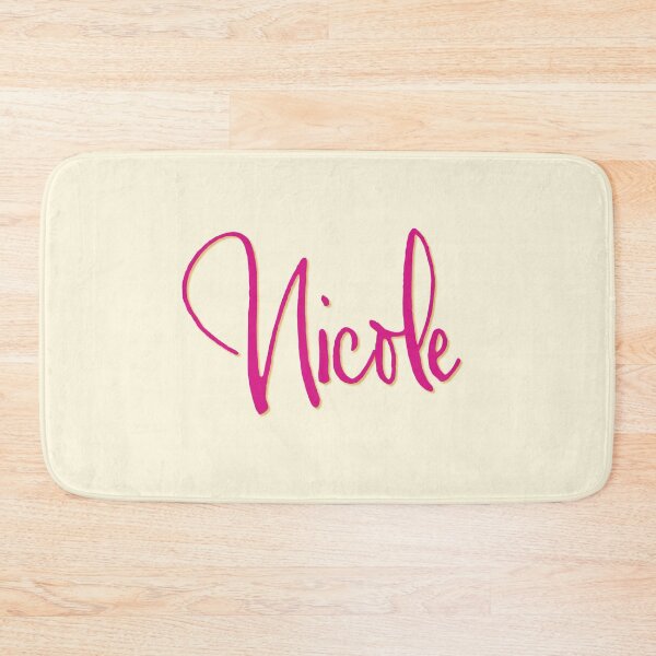Item preview, NICOLE personalized type design designed and sold by CharlottePlaceArt.