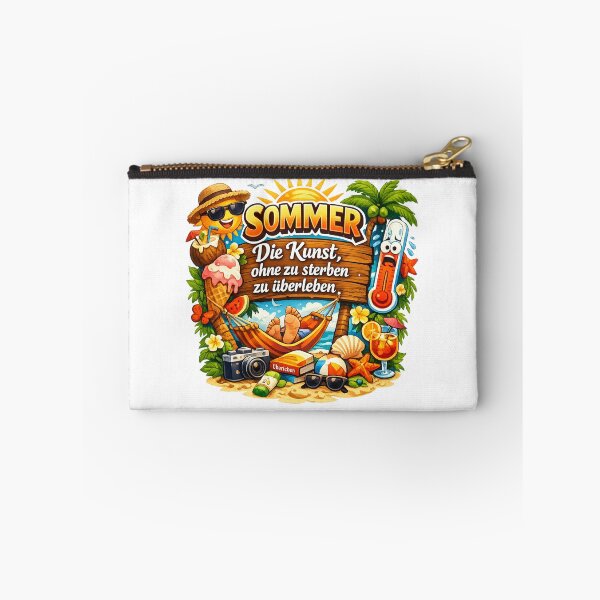 Item preview, Summer sunburn heatwave survival design – Funny holiday motif for everyone who takes the heat with humor designed and sold by CoolContent Factory.