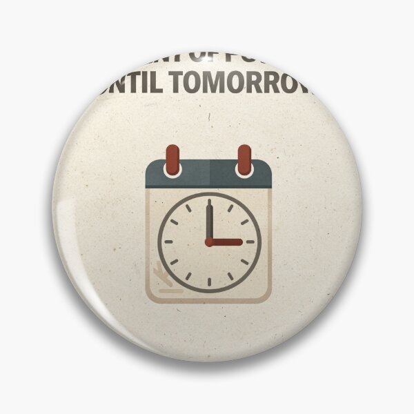 Item preview, Department of Putting It Off Until Tomorrow designed and sold by PictorialWhimsy.