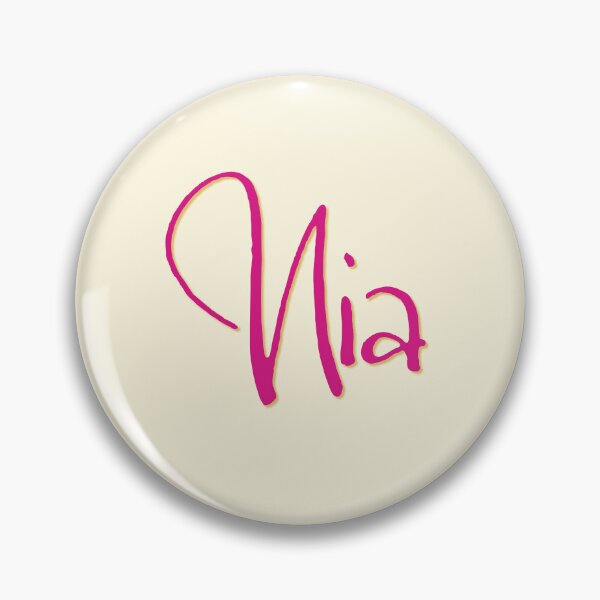 Item preview, NIA personalized type design designed and sold by CharlottePlaceArt.