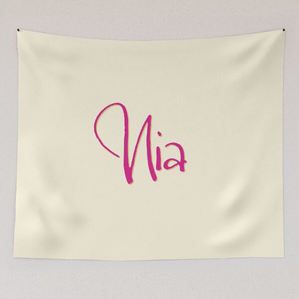 Item preview, NIA personalized type design designed and sold by CharlottePlaceArt.