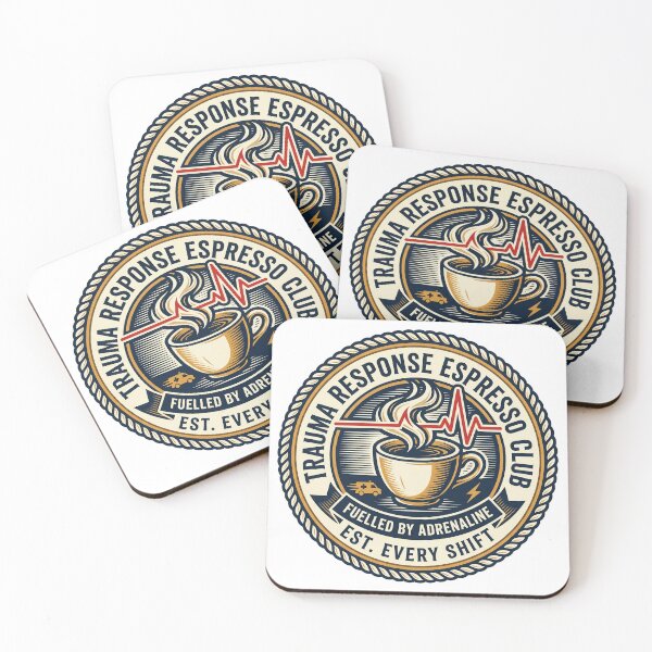 Item preview, Paramedic Trauma Response Espresso Club Funny EMT Coffee Gift designed and sold by Osmose-Studio.