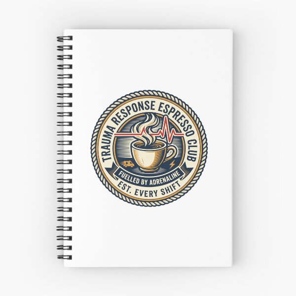 Item preview, Paramedic Trauma Response Espresso Club Funny EMT Coffee Gift designed and sold by Osmose-Studio ⭐⭐⭐⭐⭐.