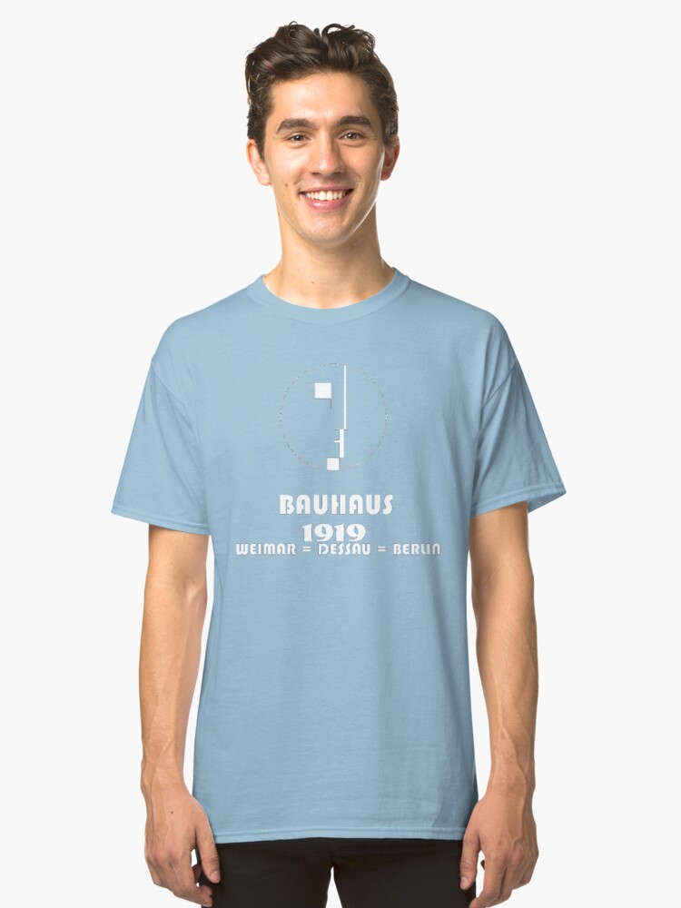 Alternate view of Bauhaus Original 1919 Logo Classic T-Shirt
