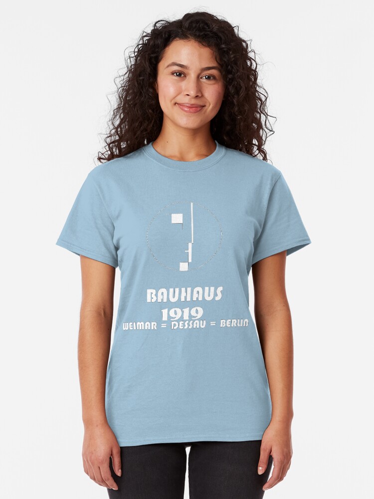 Alternate view of Bauhaus Original 1919 Logo Classic T-Shirt