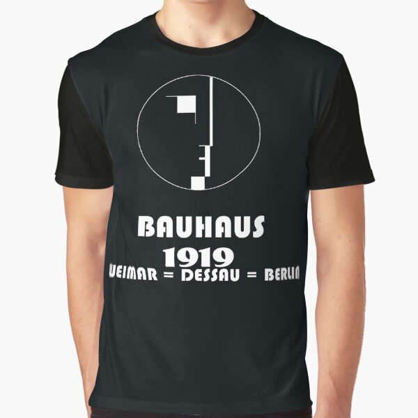 Bauhaus Original 1919 Logo Graphic T-Shirt