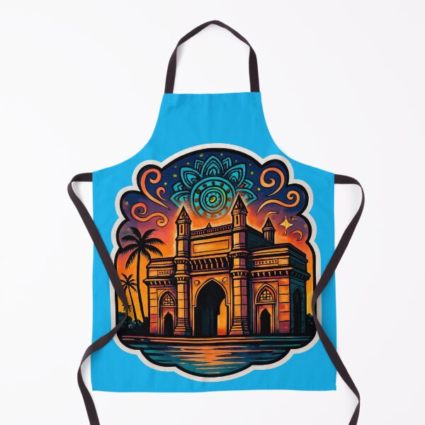 Item preview, Gateway of India colorful Sticker designed and sold by krazzyremo.