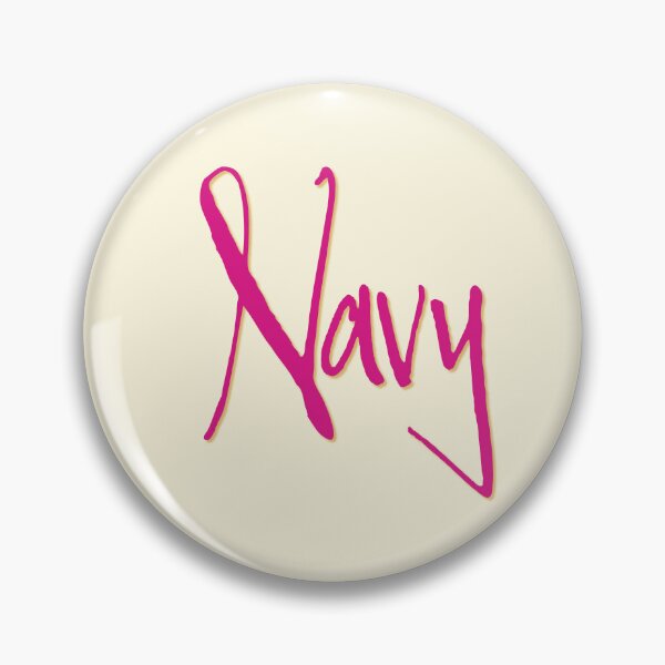Item preview, NAVY personalized type design designed and sold by CharlottePlaceArt.