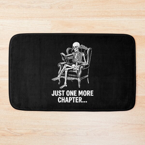 Item preview, Skeleton Reading Unresolved Mysteries Book designed and sold by SplashTastic.