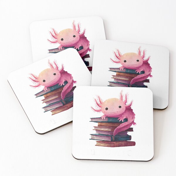 Item preview, Funny Axolotl Book Lover Librarian Reading Library Readers T-Shirt designed and sold by SavsMerch.