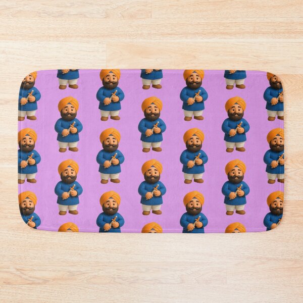Item preview, Cute Punjabi Sikh 3D Clay Character designed and sold by krazzyremo.