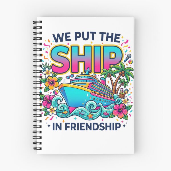 Item preview, We put the ship in friendship cruise  designed and sold by Comfy Creations.