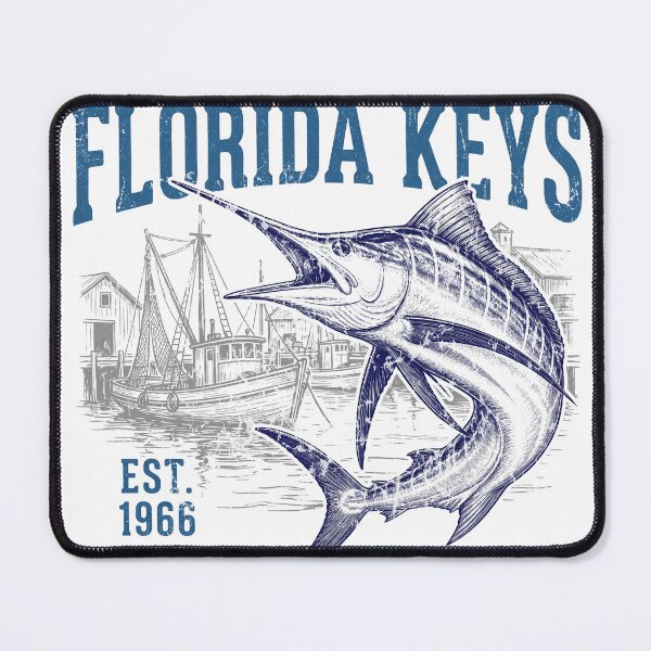 Item preview, Florida Keys Sailfish Harbor Vintage designed and sold by castillomiami.