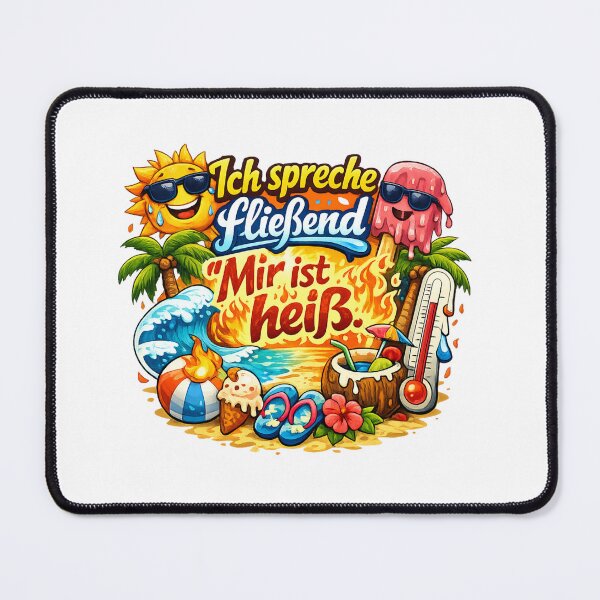 Item preview, I'm Hot Design – A fun summer holiday motif for everyone who sweats as temperatures rise. designed and sold by CoolContent Factory.