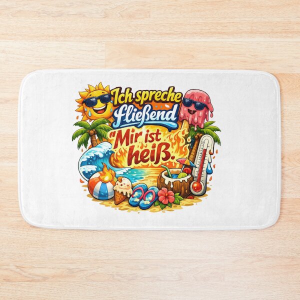 Item preview, I'm Hot Design – A fun summer holiday motif for everyone who sweats as temperatures rise. designed and sold by CoolContent Factory.