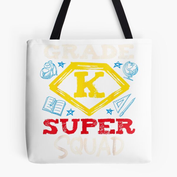Item preview, Grade K Super Squad Superhero Kindergarten Teacher Team T-Shirt designed and sold by gidget-gadget.