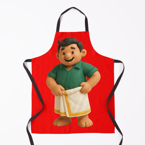 Item preview, Cute South Indian Lungi Man 3D Clay Sticker designed and sold by krazzyremo.