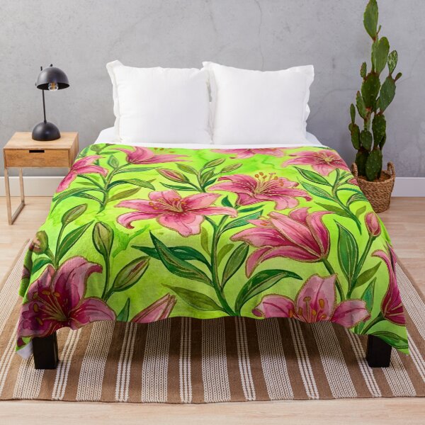 Item preview, Pink Lily Flower designed and sold by GraphicsClub.
