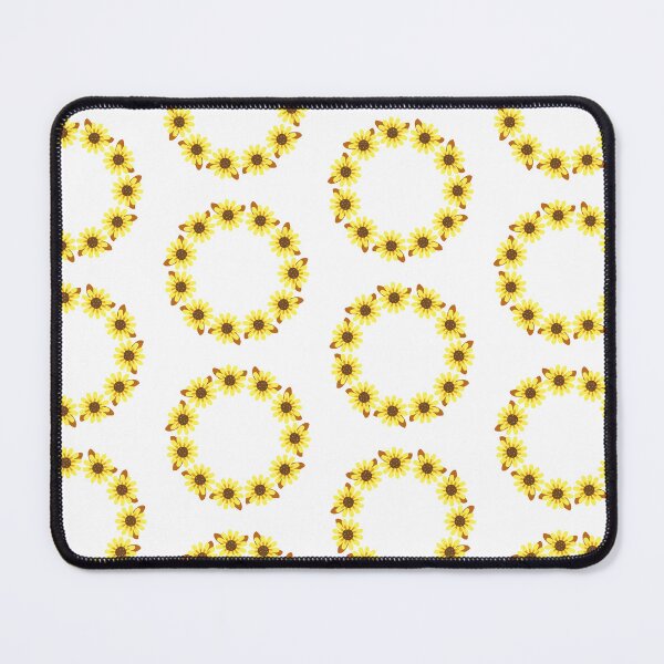 Item preview, Sunflower Wreath Frame with Yellow Flowers designed and sold by HappySunday001.