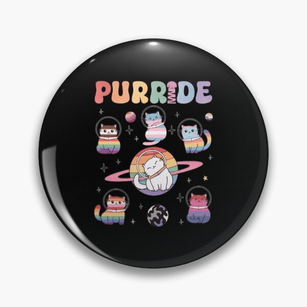 Item preview, Purride, Cats In Space, Rainbow Cats, LGBT, LGBT Cats, LGBTQ Pride, Pride Rainbow, Kindness designed and sold by toongstudio.