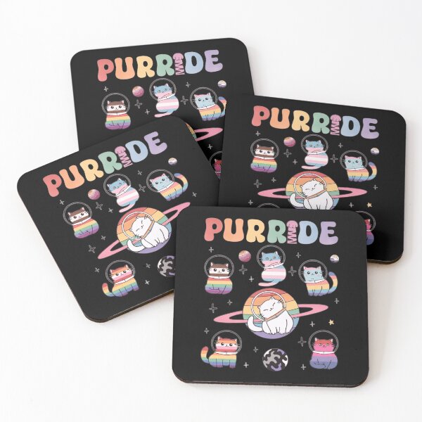Item preview, Purride, Cats In Space, Rainbow Cats, LGBT, LGBT Cats, LGBTQ Pride, Pride Rainbow, Kindness designed and sold by toongstudio.