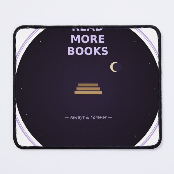 Item preview, Read More Books Always And Forever Celestial Moon Design designed and sold by tsm2015.