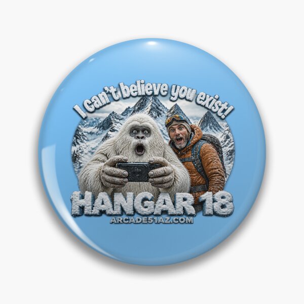 Item preview, Hangar 18: I Can't Believe You Exist-Yeti!  designed and sold by Arcade51az.
