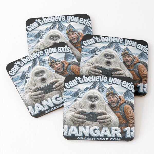 Item preview, Hangar 18: I Can't Believe You Exist-Yeti!  designed and sold by Arcade51az.