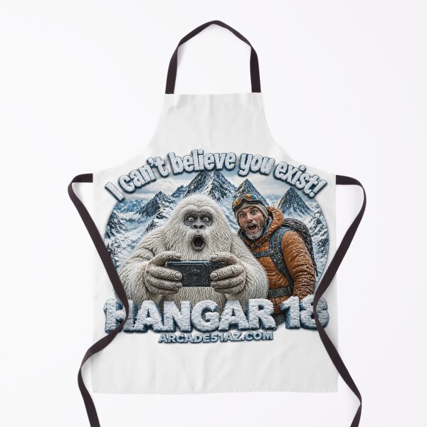 Item preview, Hangar 18: I Can't Believe You Exist-Yeti! designed and sold by Arcade51az.