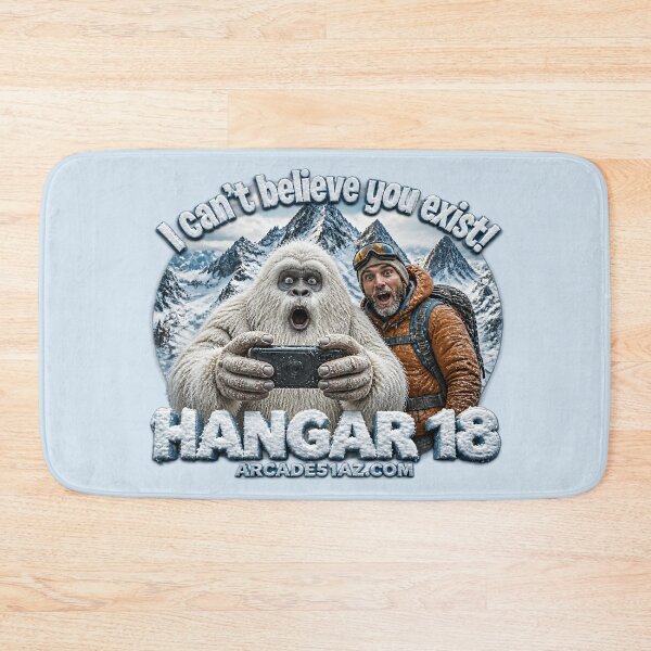 Item preview, Hangar 18: I Can't Believe You Exist-Yeti!  designed and sold by Arcade51az.