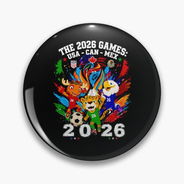 Item preview, Classic 2026 Games USA Canada Mexico FIFA World Cup mascot designed and sold by SweetCornrrFun.