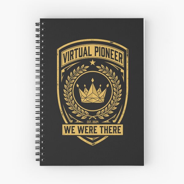 Item preview, Virtual Pioneer Vintage Military Emblem designed and sold by SplashTastic.