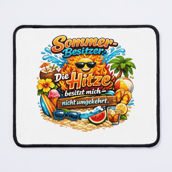 Item preview, Summer Owner Design – Humorous holiday motif for everyone who wants to define their own sun, heat and cool serenity. designed and sold by CoolContent Factory.