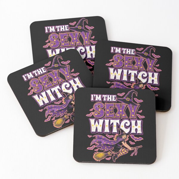 Item preview, I'm The Sexy Witch Funny Halloween Vintage Distressed  designed and sold by CF_VintageDesign.