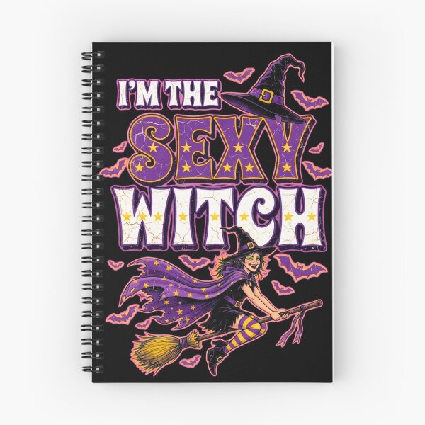 Item preview, I'm The Sexy Witch Funny Halloween Vintage Distressed  designed and sold by CF_VintageDesign.