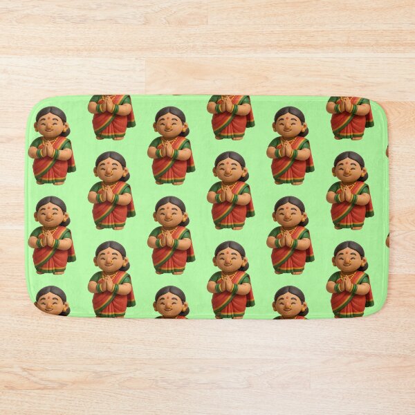 Item preview, Cute Maharashtrian Woman 3D Clay art designed and sold by krazzyremo.