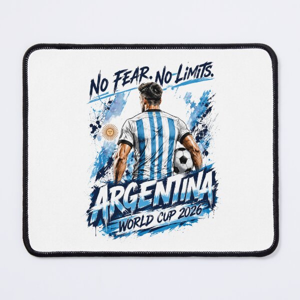 Item preview, No Fear No Limits Argentina World Cup 2026 designed and sold by SweetCornrrFun.