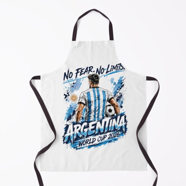 Item preview, No Fear No Limits Argentina World Cup 2026 designed and sold by SweetCornrrFun.