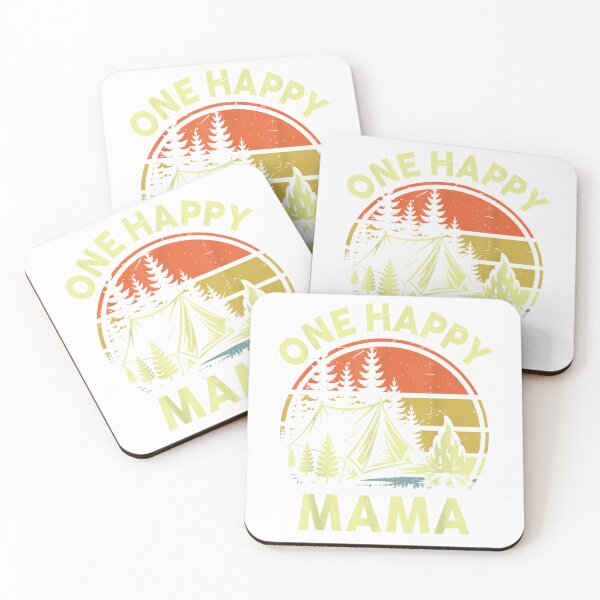 Item preview, Funny One Happy Mama Camper Toddler Boy Camping Campfire T-Shirt designed and sold by Badriiiii.