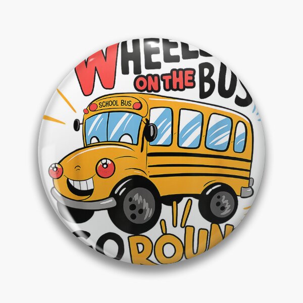 Item preview, Funny The Wheels On The Bus Toddler Kids Back to School T-Shirt designed and sold by rawr00.