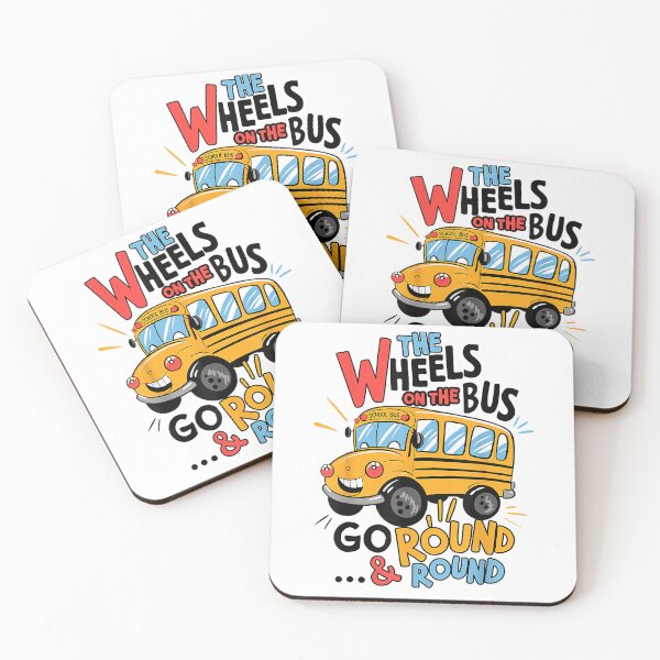 Item preview, Funny The Wheels On The Bus Toddler Kids Back to School T-Shirt designed and sold by rawr00.