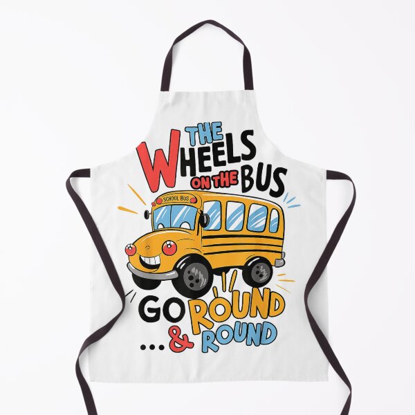 Item preview, Funny The Wheels On The Bus Toddler Kids Back to School T-Shirt designed and sold by rawr00.