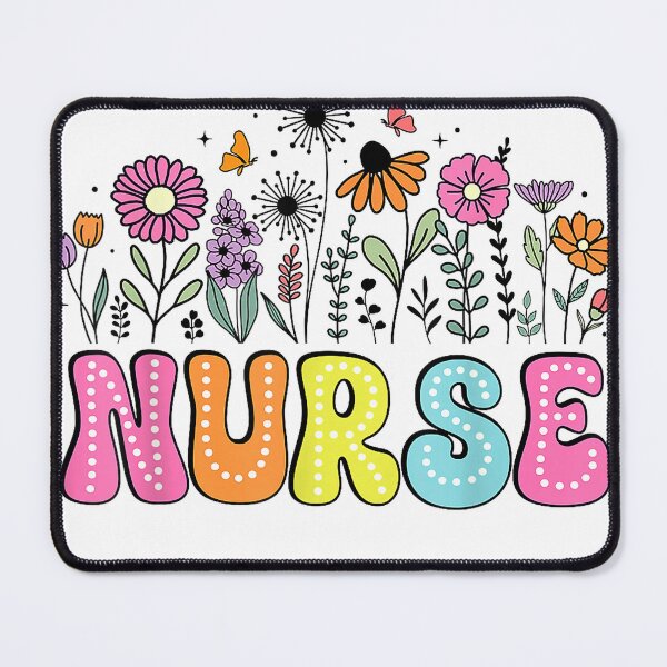 Item preview, Groovy Nurse Wildflower Floral Happy Nurse Week 2026 T-Shirt designed and sold by kevincuellar.