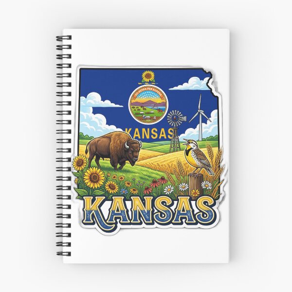 Item preview, Kansas designed and sold by FunFitsFactory.
