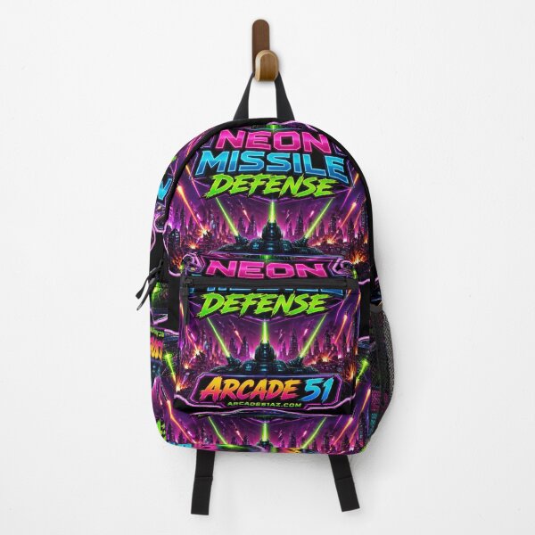 Item preview, Neon Missile Defense designed and sold by Arcade51az.