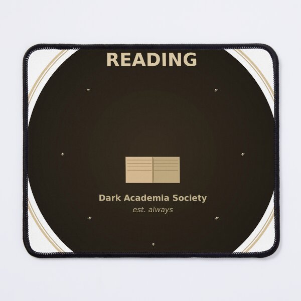 Item preview, My Hobby Is Reading Dark Academia Society designed and sold by tsm2015.