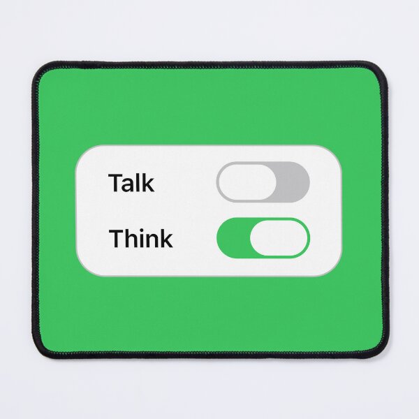 Item preview, Talk Off Think On Toggle Switch designed and sold by Koyaanisqatsian.